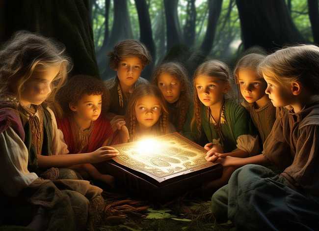 传奇故事儿童文字版 - 传奇故事文本