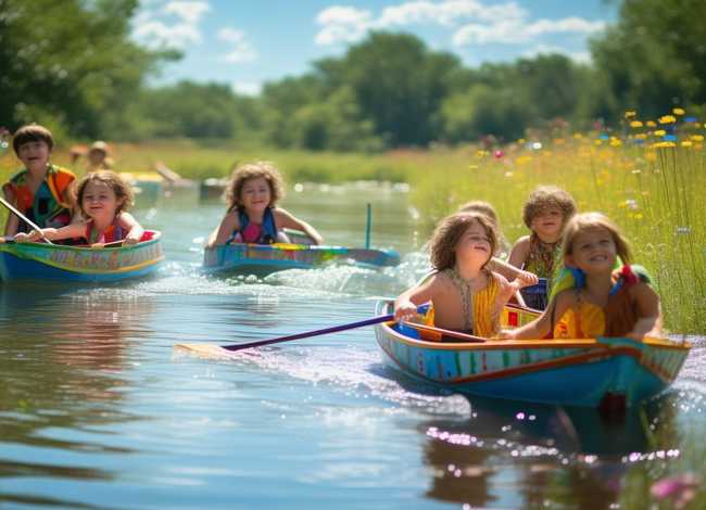 儿童坐小船的故事，坐小船过河的故事