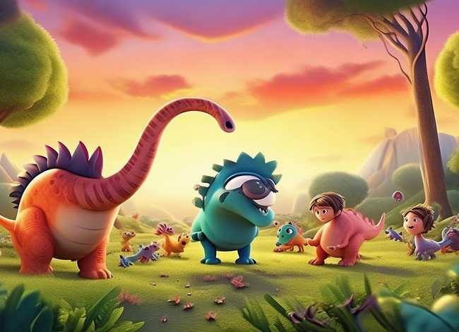 恐龙的儿童故事；少儿恐龙的故事