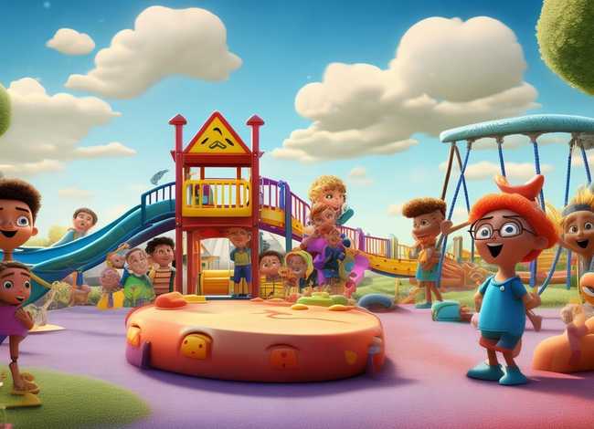 儿童游乐场故事动画（儿童游乐场动画片）