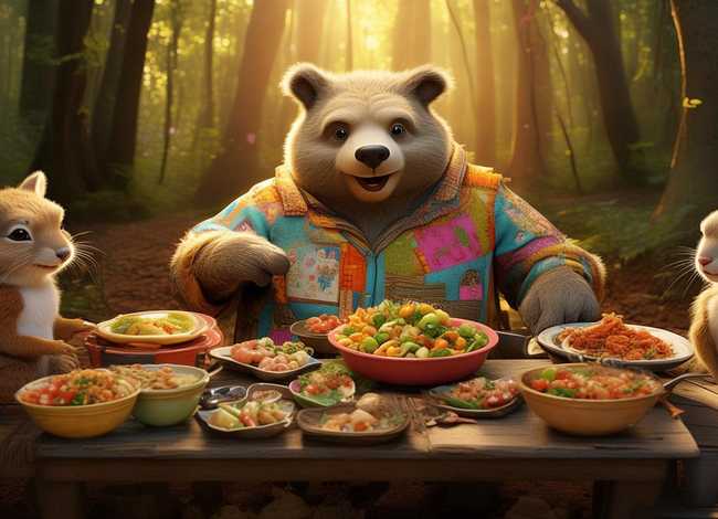 小熊请客完整故事绘本 - 小熊请客完整故事绘本教案