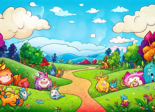 幼儿故事简笔画图片 幼儿故事简笔画图片彩色