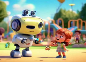 机器人的儿童小故事视频 幼儿机器人的小故事