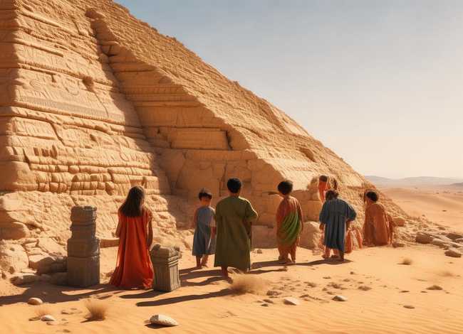 探秘金字塔儿童故事；金字塔幼儿故事