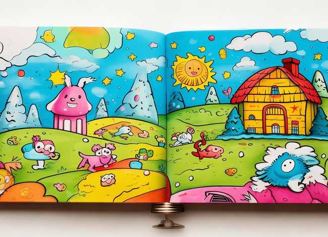 儿童故事图片打印版；儿童故事图片可打印