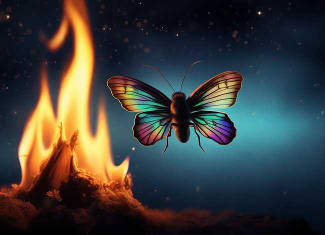 飞蛾扑火的童话故事，飞蛾扑火的故事简介