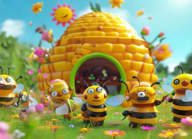 蜜蜂的儿童电视剧（有一部儿童剧叫蜜蜂什么的？）