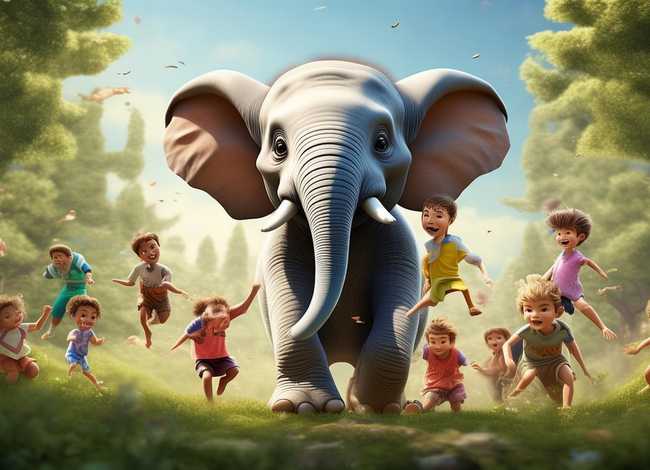 儿童大象故事大全视频、大大象的故事视频