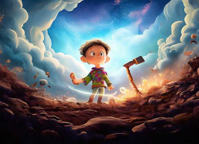 儿童神话故事书6-12岁盘古开天地（神话故事100篇盘古开天地）