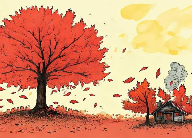 枫叶故事绘本 枫叶故事绘本图片 枫叶故事绘本 枫叶故事绘本图片