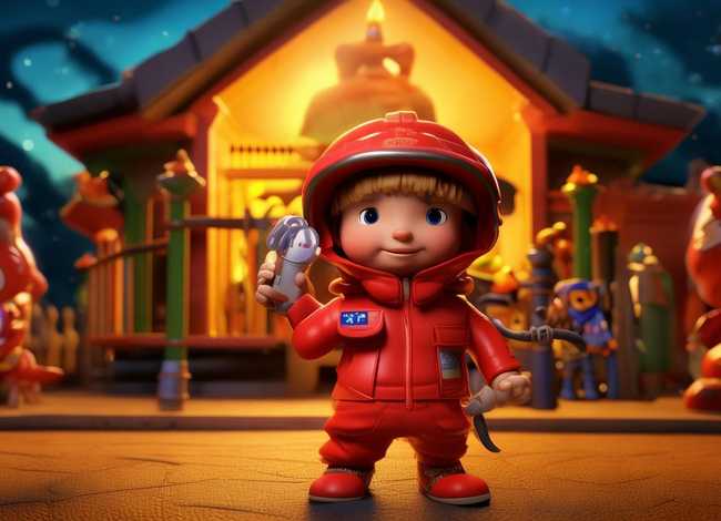 儿童动画防火小故事（幼儿防火小故事100字）