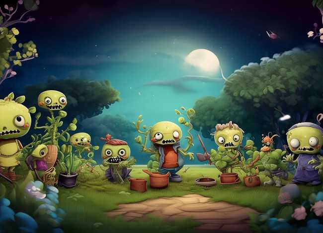 宝宝故事植物大战僵尸；宝宝睡前故事植物大战僵尸