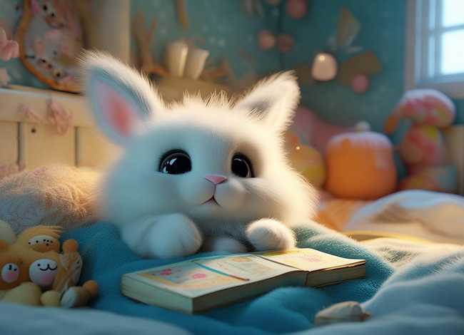 小兔子儿童故事睡前故事 小故事睡前故事小兔子