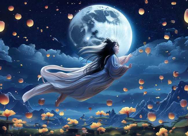 嫦娥奔月视频儿童故事、嫦娥奔月故事视频(两分钟)