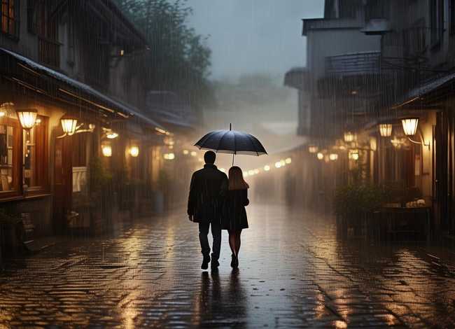 雨天的故事图片 雨天的故事图片大全