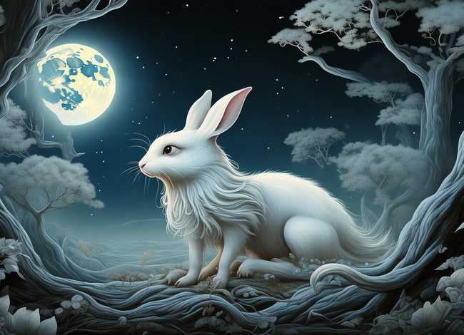 玉兔的传说一个故事 - 玉兔的传说一个故事简介