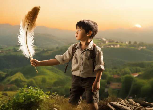 儿童故事鸡毛信背景素材 - 讲鸡毛信故事背景音乐