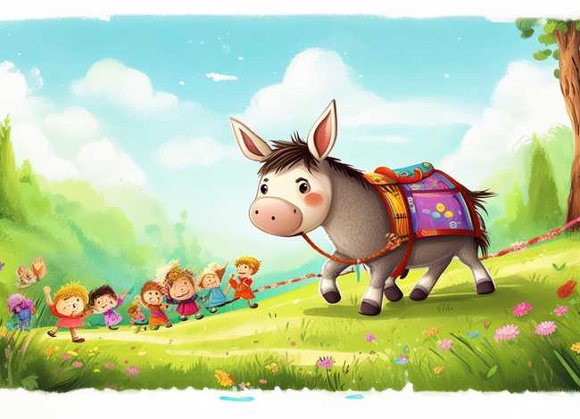 儿童寓言故事插图、儿童经典寓言故事配插图