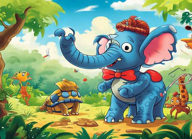儿童故事大象巴巴（大象巴巴的故事梗概）