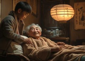 黄香温席故事绘本；黄香温席故事的故事