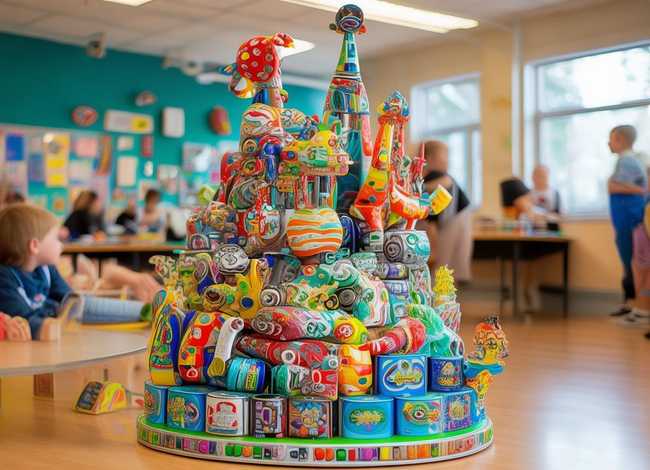 易拉罐幼儿园手工、易拉罐手工简易好看幼儿园 易拉罐幼儿园手工、易拉罐手工简易好看幼儿园