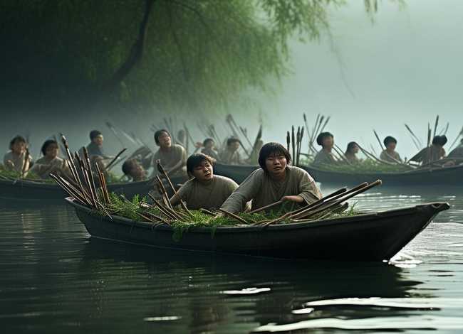 草船借箭儿童故事稿子、草船借箭幼儿故事