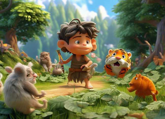 桃太郎儿童故事ppt课件、幼儿故事桃太郎寓意