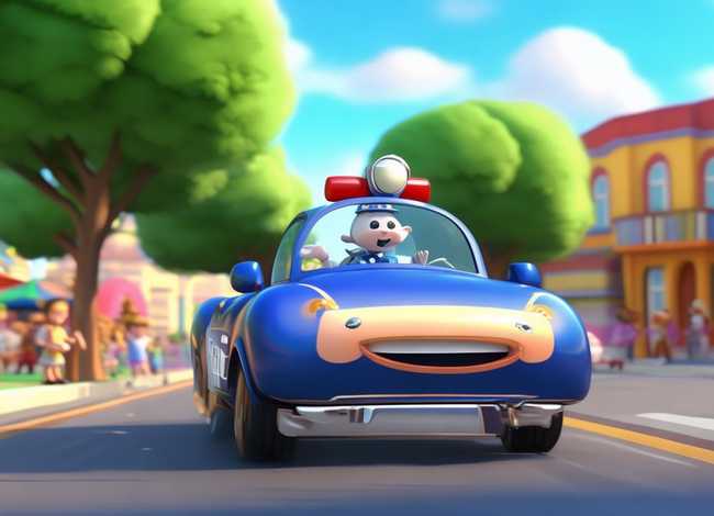 宝宝警车故事，宝宝警车故事文案