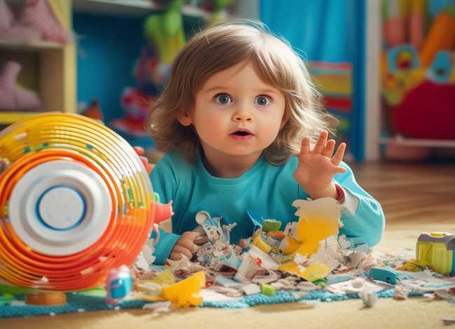 儿童玩电风扇事故；儿童玩具电风扇