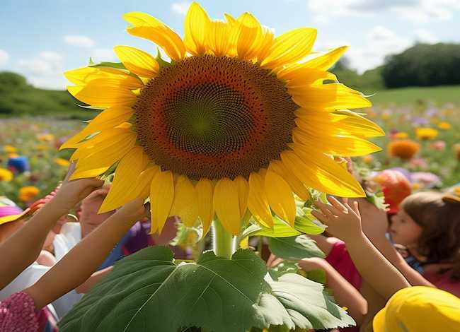 跟向日葵有关的儿童故事、关于向日葵的幼儿小故事