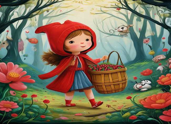 儿童成语故事动画片小红帽；小红帽的成语故事