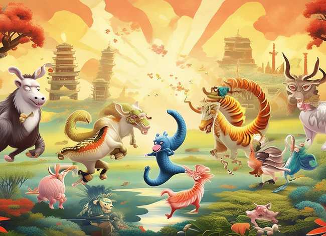 十二生肖故事新编（十二生肖故事新编400字）