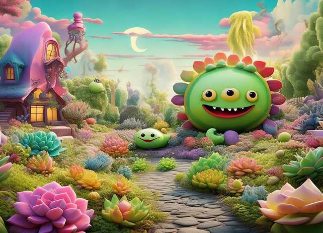 多肉的童话故事（多肉的故事作文）