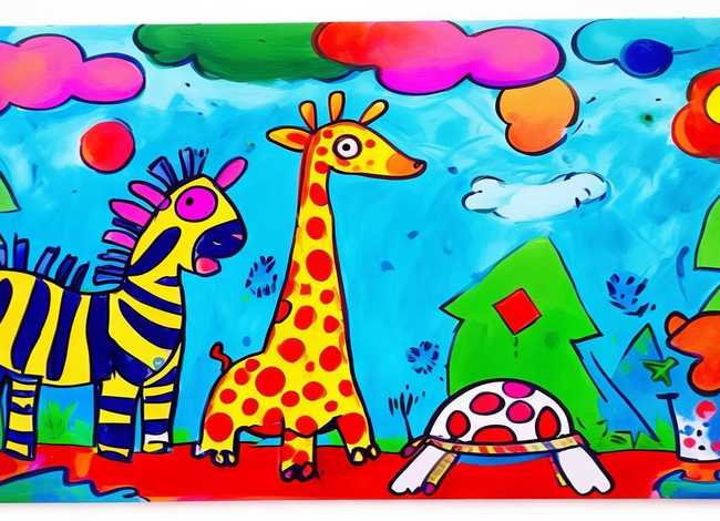 儿童画动物的图片 儿童画动物的图片怎么画