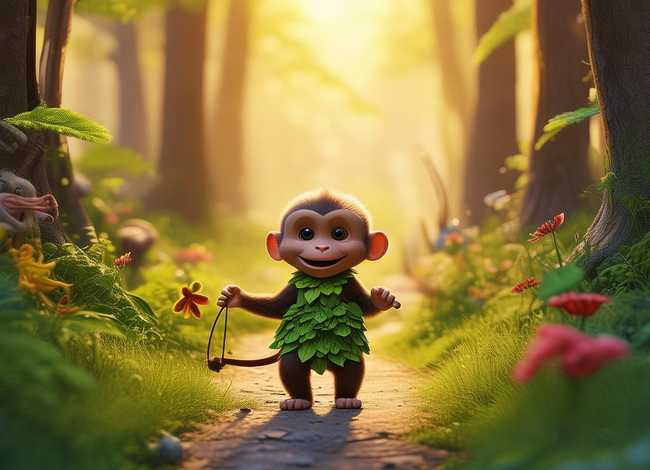 儿童睡前故事经典大全小猴子 幼儿睡前故事视频大全小猴子下山