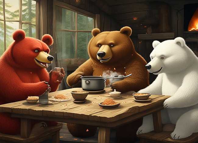 三只熊的故事文字 三只熊的故事文字版