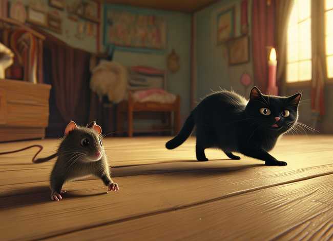 老鼠的故事睡前故事；猫捉老鼠的故事睡前故事