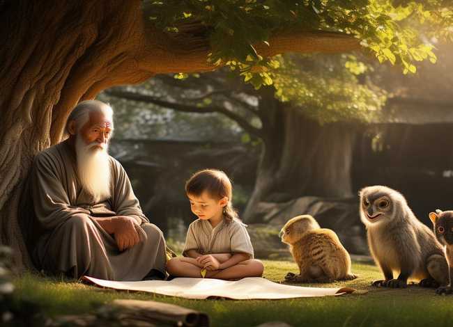老子的儿童寓言故事 - 《老子》中的寓言故事