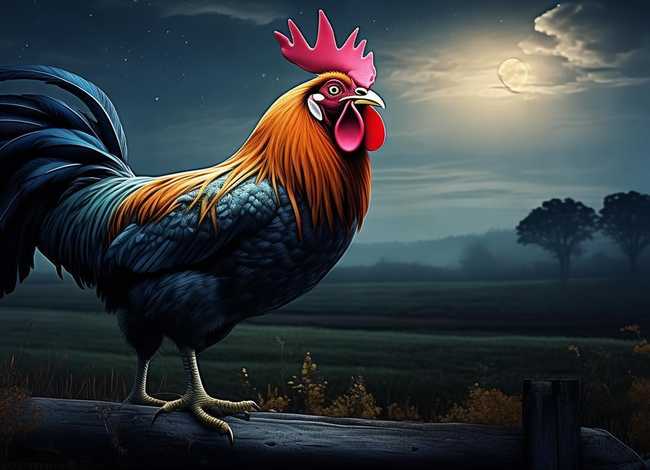 半夜鸡叫故事（半夜鸡叫故事寓意是什么）