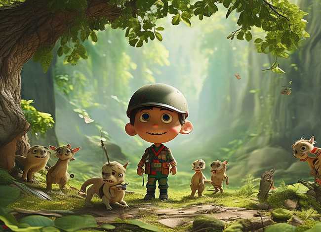 聪明的士兵儿童故事 聪明的士兵的主要内容