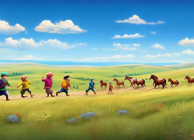 草原题材的儿童故事（草原的故事视频）