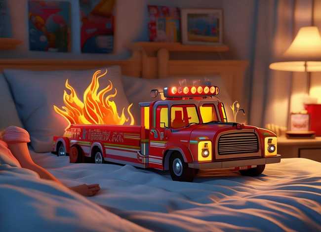 儿童睡前故事消防车的故事 关于消防车的睡前故事