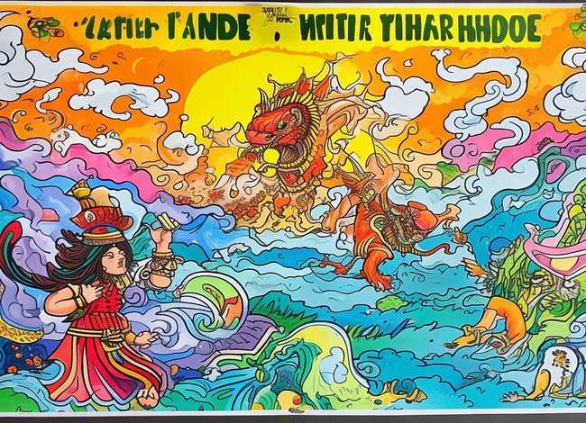 古代神话故事手抄报 - 古代神话故事手抄报三年级