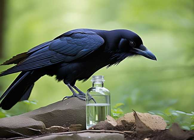 乌鸦喝水儿童故事完整版，乌鸦喝水故事简洁版