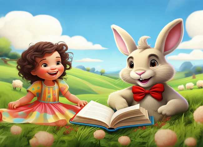 儿童英文绘本故事绘画、英文儿童绘本简单图画