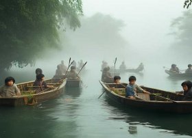 草船借箭儿童故事文字注音版（草船借箭拼音故事版）