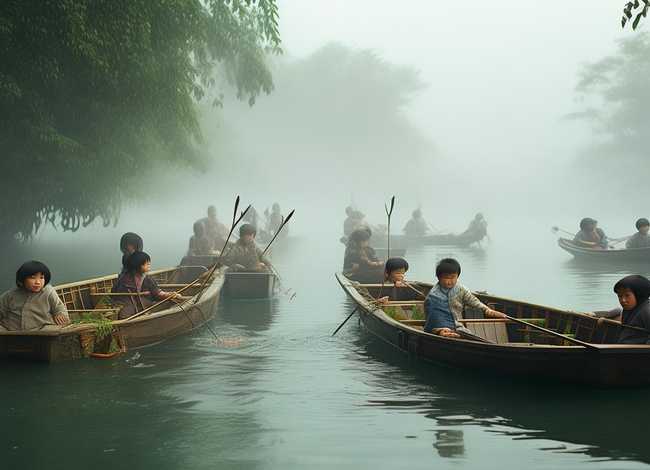 草船借箭儿童故事文字注音版（草船借箭拼音故事版）
