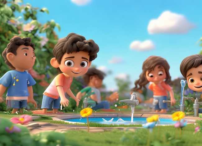 节约用水故事视频儿童 关于节约用水的动画视频
