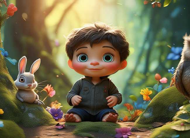 儿童故事简短图片文字，4岁儿童简短故事文字