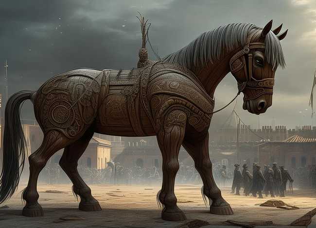 特洛伊木马故事全部内容、特洛伊木马故事全部内容概括